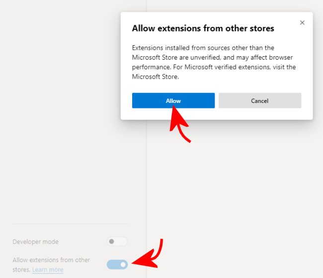 Il nuovo Edge basato su Chromium: come installare più estensioni