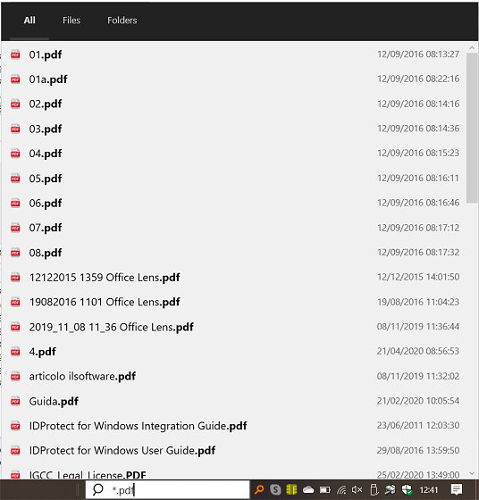 Everything, come aggiungere la ricerca nella barra di Windows 10