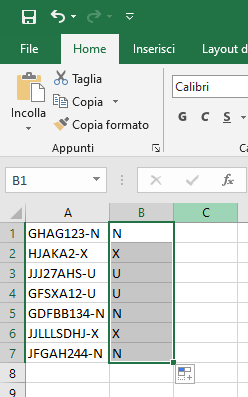 Excel, come estrarre dati e formattarli con Flash Fill