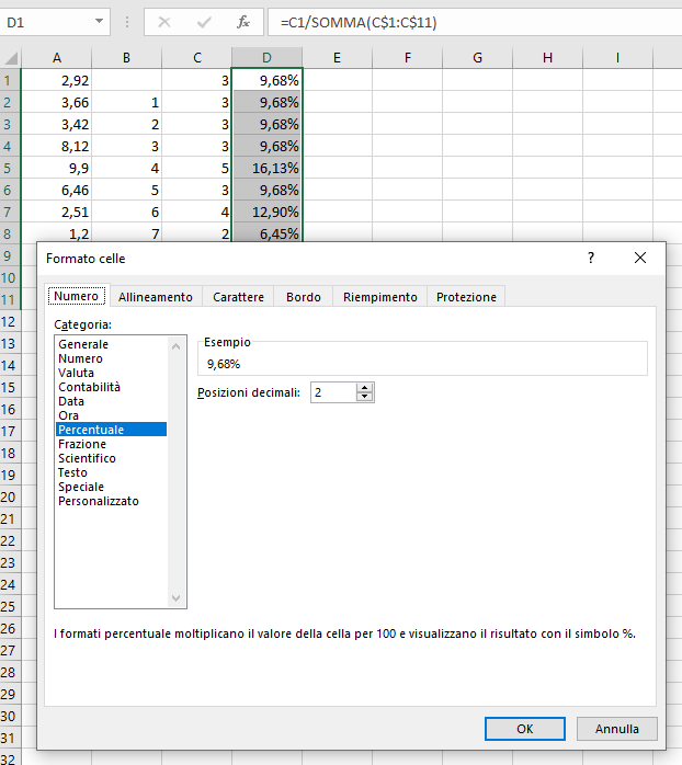 Excel: come si usa la funzione FREQUENZA