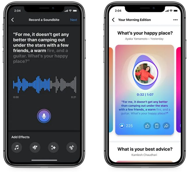 Facebook annuncia le Live Audio Rooms in stile Clubhouse