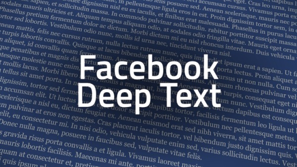 Facebook capisce ciò che scriviamo con DeepText