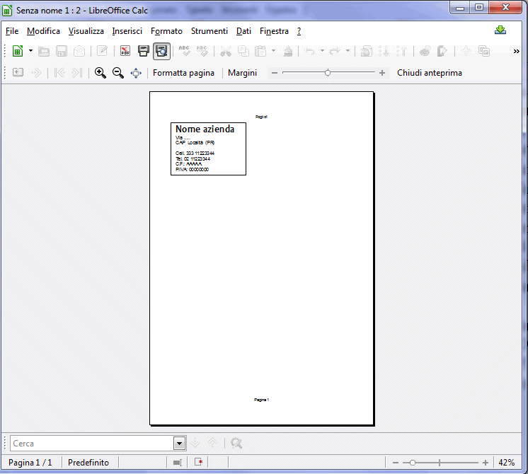 Creare fatture con LibreOffice. Ecco come fare