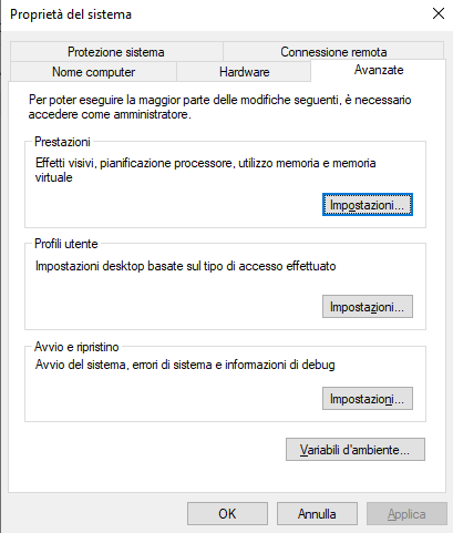 File di paginazione pagefile.sys: a cosa serve e come gestirlo