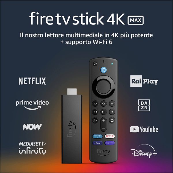 Fire TV Stick 4K Max: la chiavetta HDMI è in offerta a soli 38,99 euro