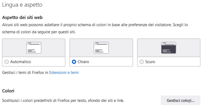 Tema scuro: attivarlo e disattivarlo in Windows, Chrome e Firefox