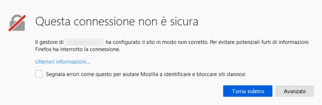 Firefox 65 indica che la connessione ai siti web non è sicura: il problema è dovuto all'antimalware