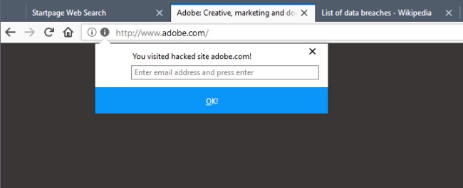 Firefox indicherà i siti web che sono stati oggetto del furto di dati