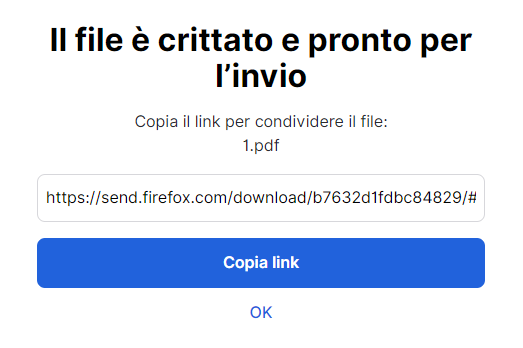 Inviare file pesanti con Firefox Send: come funziona