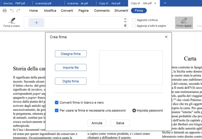 PDF editor leggero e completo: LightPDF