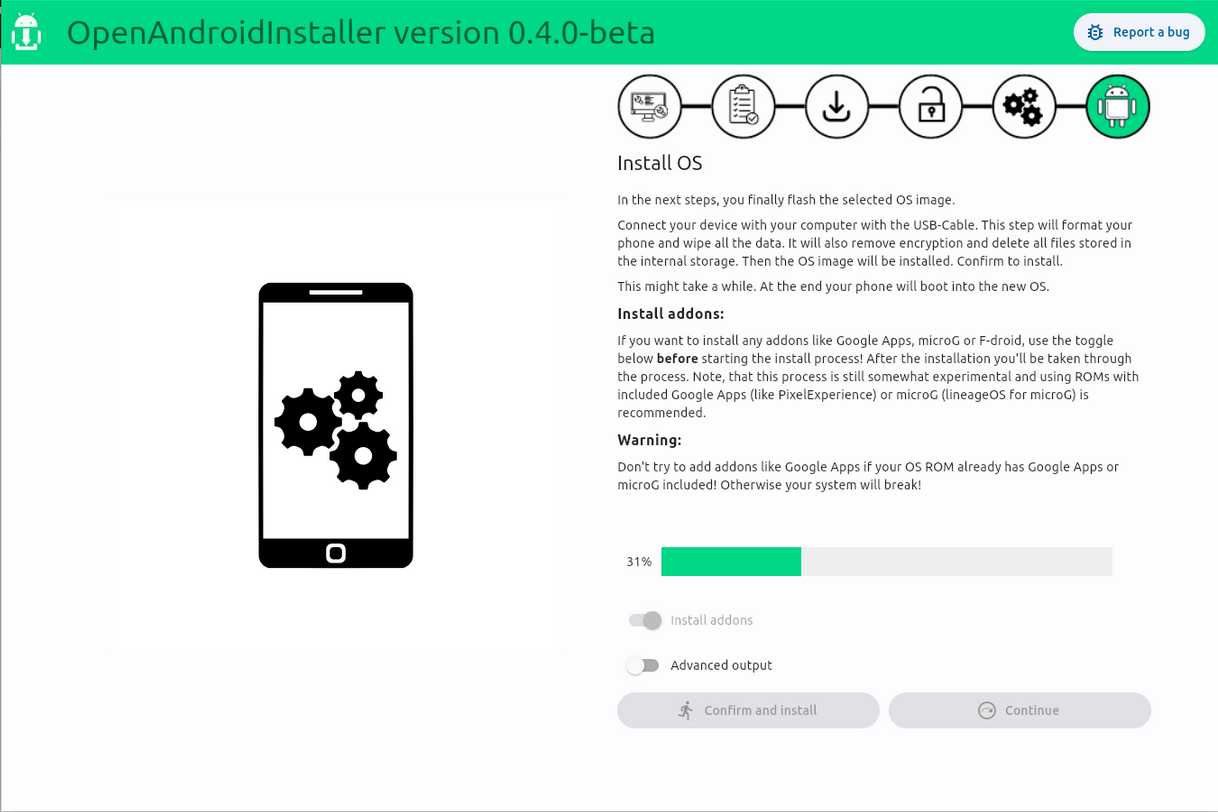 Come installare ROM aggiornate con Open Android Installer