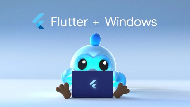 Flutter: applicazioni con un'interfaccia comune per Windows, Android e iOS