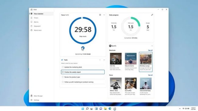 Cos'è e come funziona Focus Sessions in Windows 11