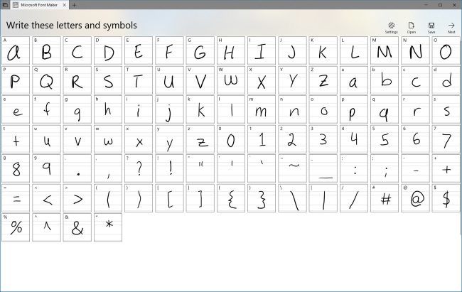 Font scrittura, come realizzarli con la propria calligrafia