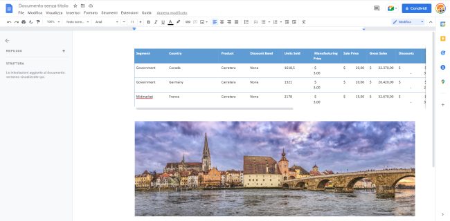 Google Documenti: cos'è il formato Senza pagine