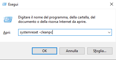 Formattare PC per reinstallare Windows da zero