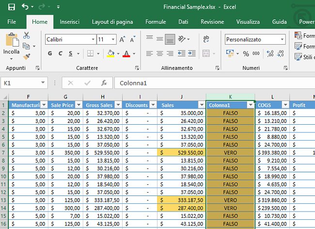 Formattazione condizionale Excel: cos'è e come si usa