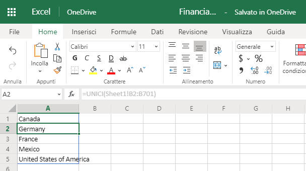 Formule Excel: cosa sono e come si usano le matrici dinamiche