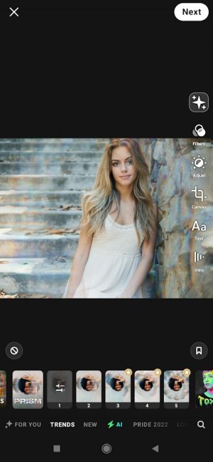Foto Aesthetic: cosa sono e come si creano con le app Android