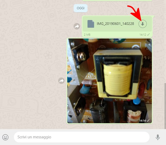 Inviare foto su WhatsApp alla massima risoluzione e qualità