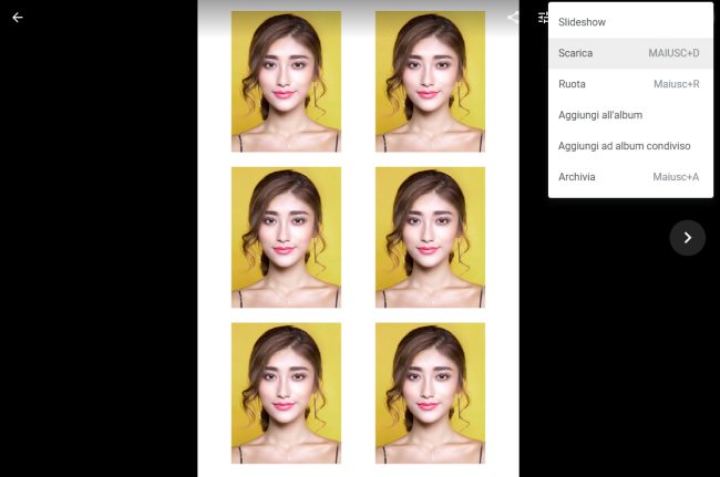 Fototessera, come crearla con uno smartphone Android