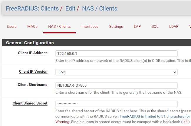 Come proteggere l'accesso alla rete WiFi con un server RADIUS