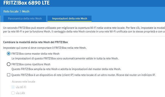 FRITZ!Box 6890 LTE: caratteristiche, configurazione e utilizzo