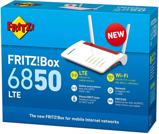 FRITZ!Box 6850 LTE, per chi non può ancora accedere alle soluzioni di connettività a banda ultralarga