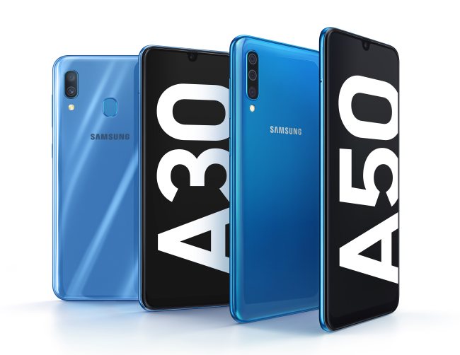 Samsung rinnova la fascia media con i suoi Galaxy A30 e A50