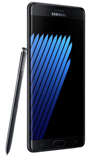 Samsung Galaxy Note7, 5,7 pollici con scanner dell'iride