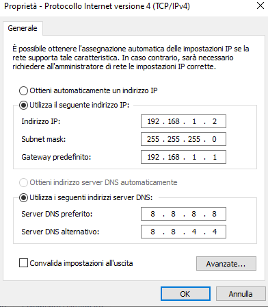 Gateway predefinito: cos'è e come si imposta