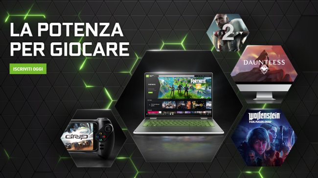 NVidia GeForce NOW: la piattaforma gaming basata sul cloud è accessibile a tutti