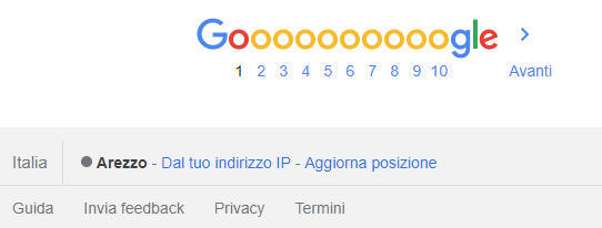 I risultati della ricerca Google vengono personalizzati: perché?