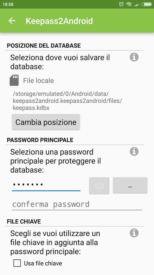 Gestione password Android: come fare