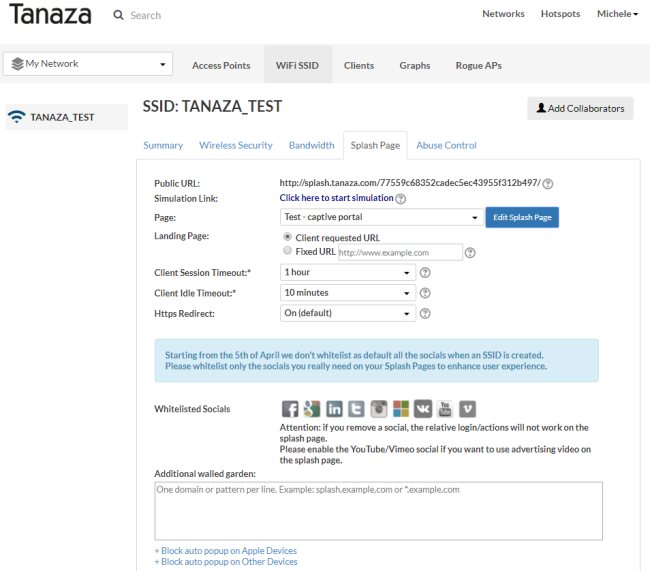 Gestire reti WiFi con Tanaza via cloud: tutte le novità