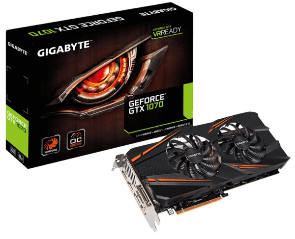 Gigabyte presenta la sua nuova GTX 1070