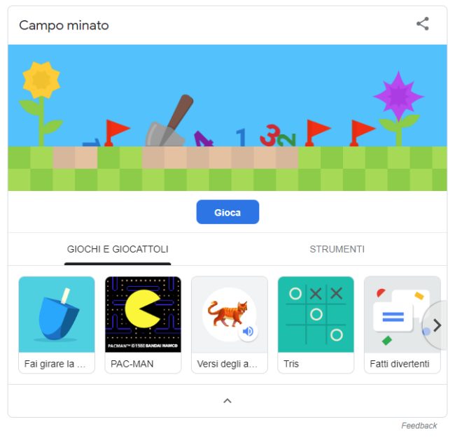 Giochi Google nascosti: come e dove trovarli