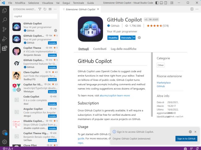 GitHub Copilot: cos'è e come aiuta a scrivere codice di programmazione