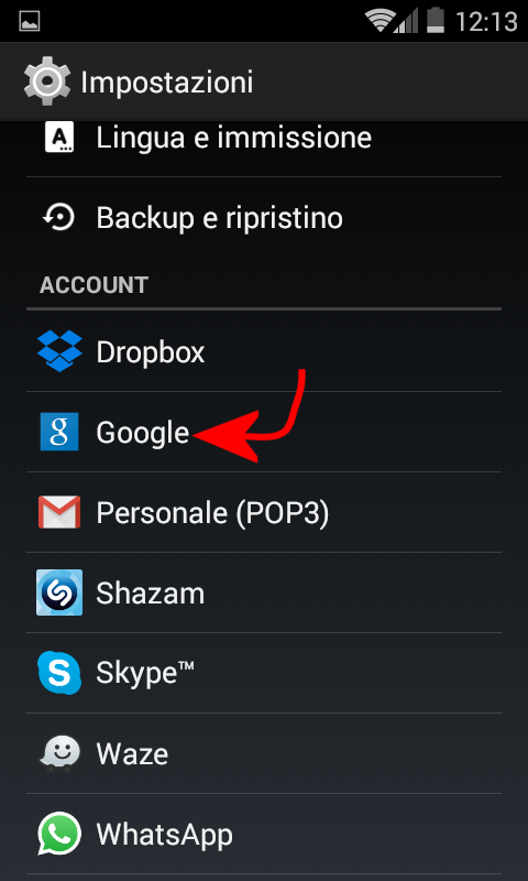 Come usare Gmail su Android con altri account di posta