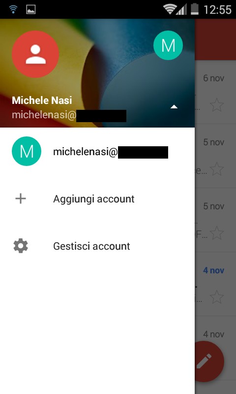 Come usare Gmail su Android con altri account di posta