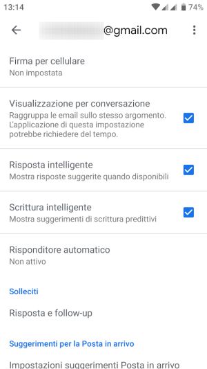 Scrittura intelligente in arrivo su Gmail per Android: cos'è e come funziona