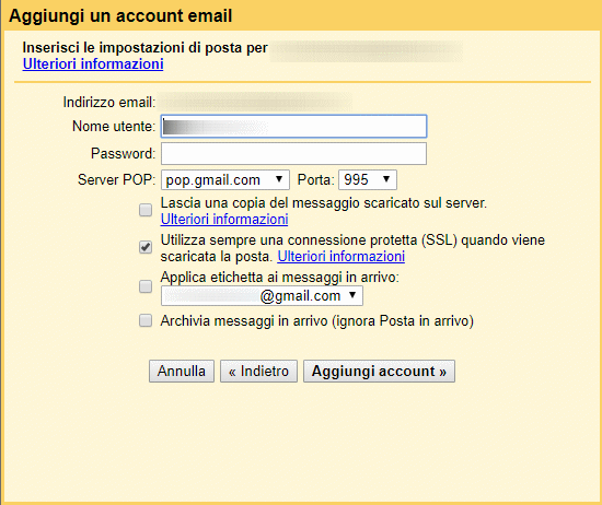 Gmail, come trasferire le email da un account di posta all'altro