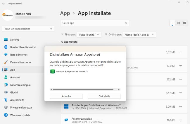 Guida per avere Google Play Store su Windows 11