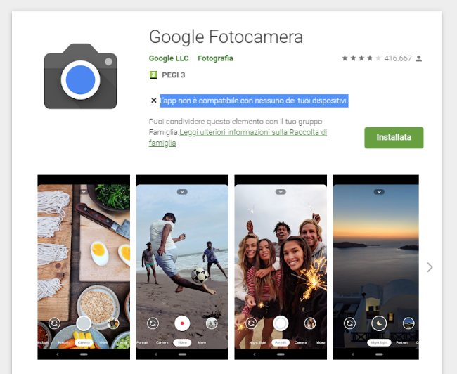 Google Camera: come usarla su tutti i dispositivi Android