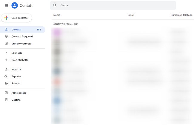 Come gestire al meglio la rubrica con Google Contatti