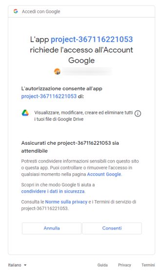 Google Drive backup in Windows: come procedere da riga di comando