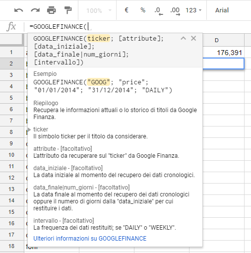 Fogli Google: guida alle principali funzionalità