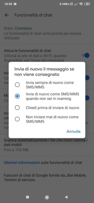 Google Messaggi usa il protocollo RCS: cos'è e come funziona