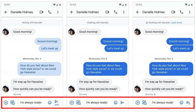 Google Messaggi abbraccia la crittografia end-to-end con il protocollo RCS