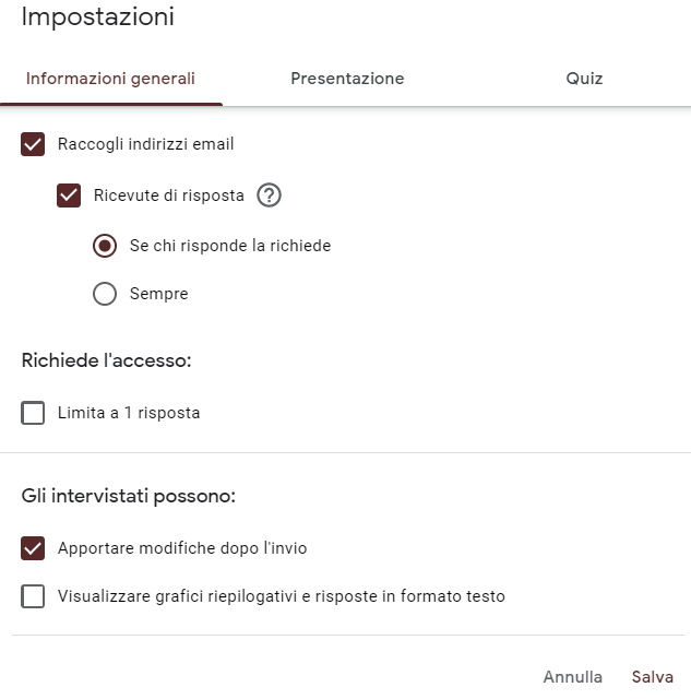 Google Moduli, come funziona lo strumento per gestire iscrizioni, sondaggi e test